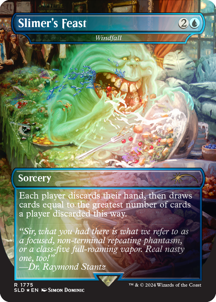 Slimer's Feast - Windfall (Rainbow Foil) [Secret Lair Drop Series] | Odin's Place