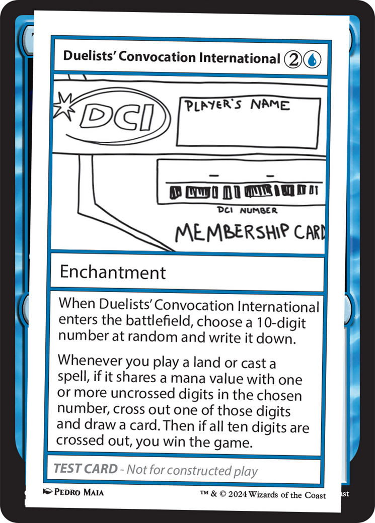 Duelists' Convocation International [Mystery Booster 2 Playtest Cards] | Odin's Place