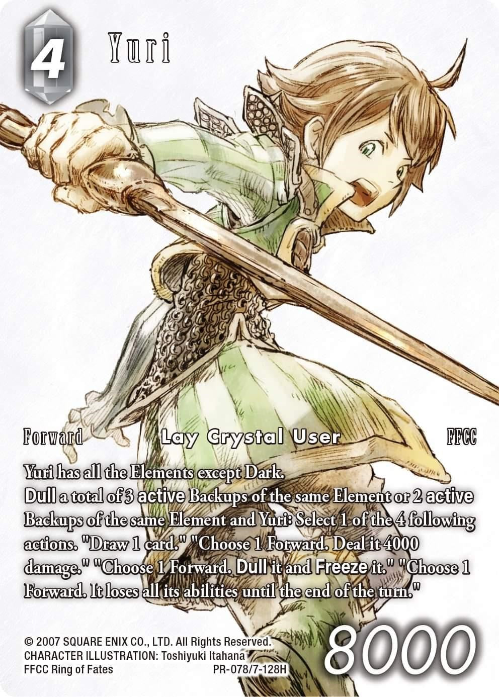 Yuri [Opus VII Promo Cards] | Odin's Place