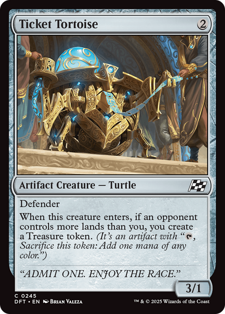 Ticket Tortoise [Aetherdrift] | Odin's Place