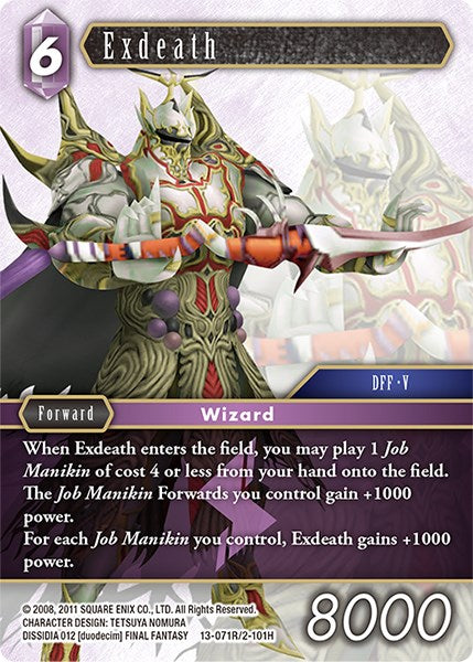 Exdeath [Opus XIII: Crystal Radiance] | Odin's Place