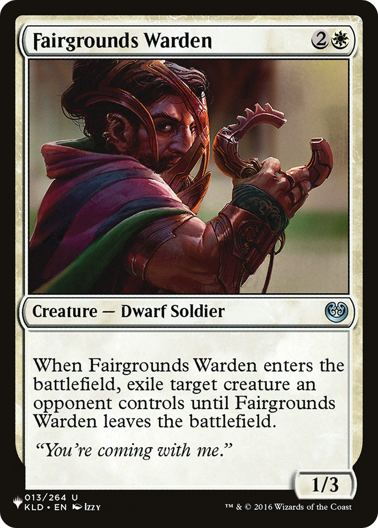 Fairgrounds Warden [The List] | Odin's Place