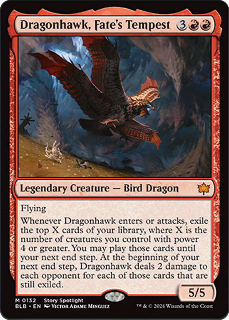 Dragonhawk, Fate's Tempest [Bloomburrow] | Odin's Place