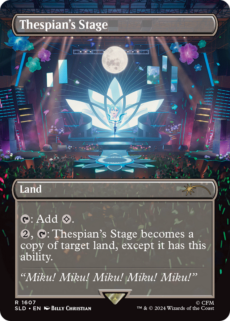 Thespian's Stage (Rainbow Foil) [Secret Lair Drop Series] | Odin's Place