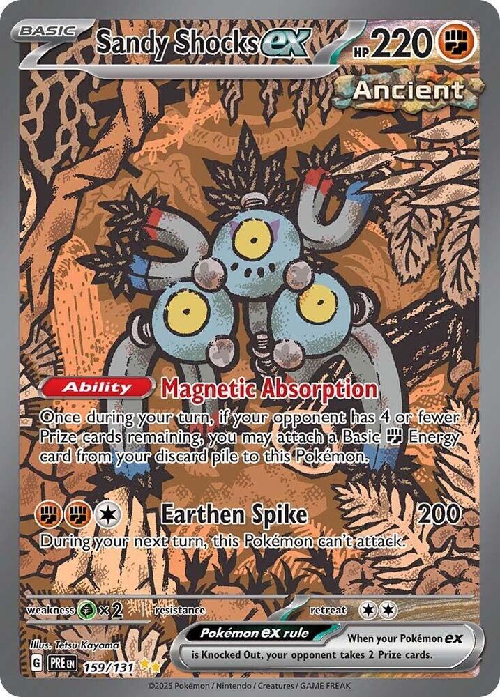 Sandy Shocks ex (159/131) [Scarlet & Violet: Prismatic Evolutions] | Odin's Place