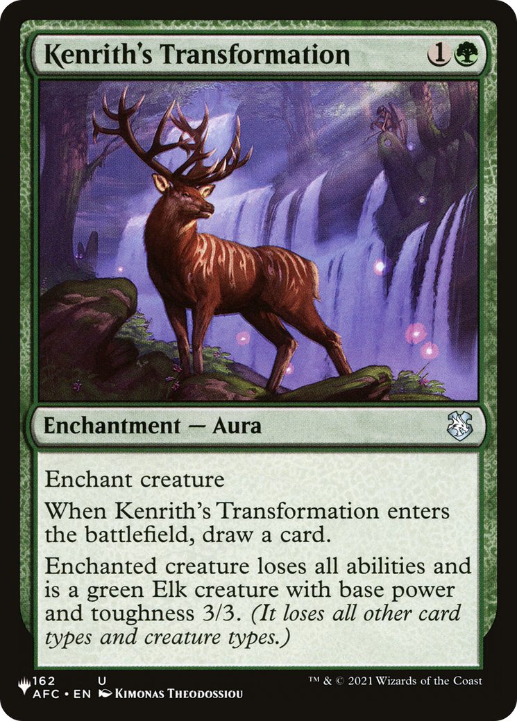 Kenrith's Transformation [The List] | Odin's Place