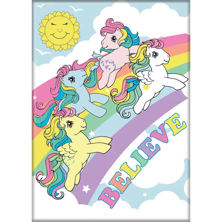 My Little Pony Retro Group Believe Magnet | Odin's Place