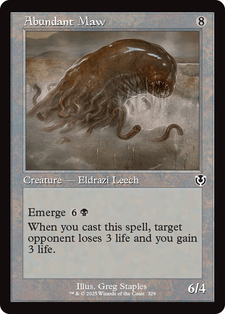 Abundant Maw (Retro Frame) [Innistrad Remastered] | Odin's Place