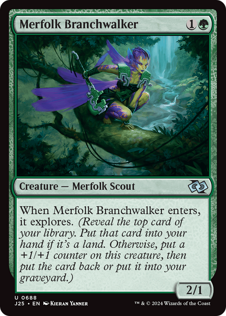 Merfolk Branchwalker [Foundations Jumpstart] | Odin's Place