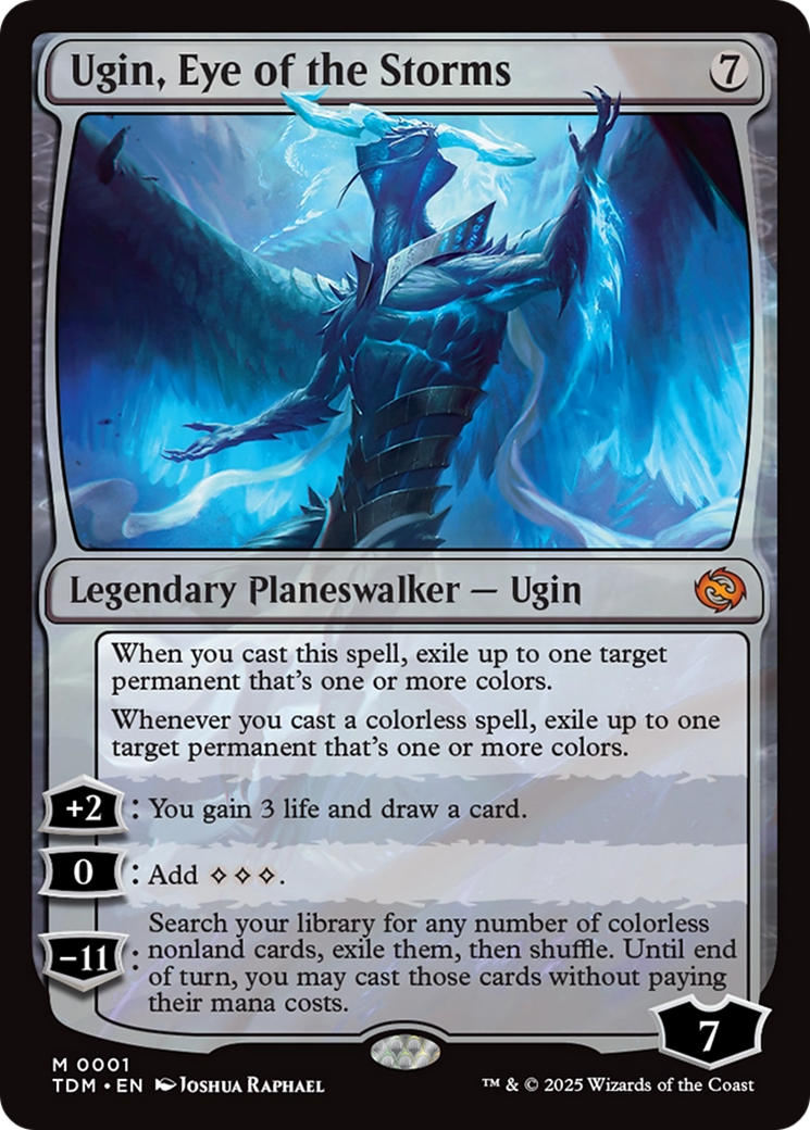 Ugin, Eye of the Storms [Tarkir: Dragonstorm] | Odin's Place