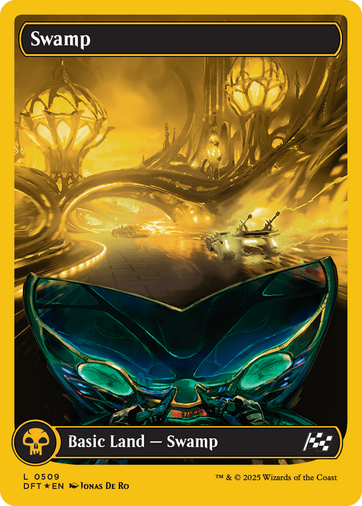 Swamp (0509) (First-Place Foil) [Aetherdrift] | Odin's Place