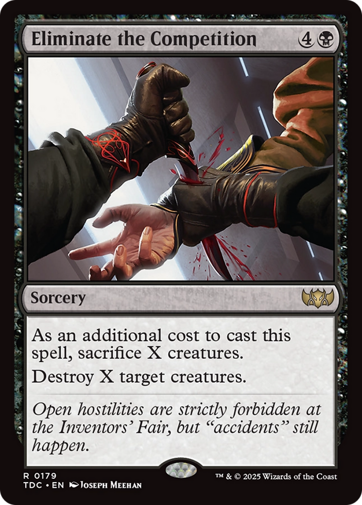 Eliminate the Competition [Tarkir: Dragonstorm Commander] | Odin's Place