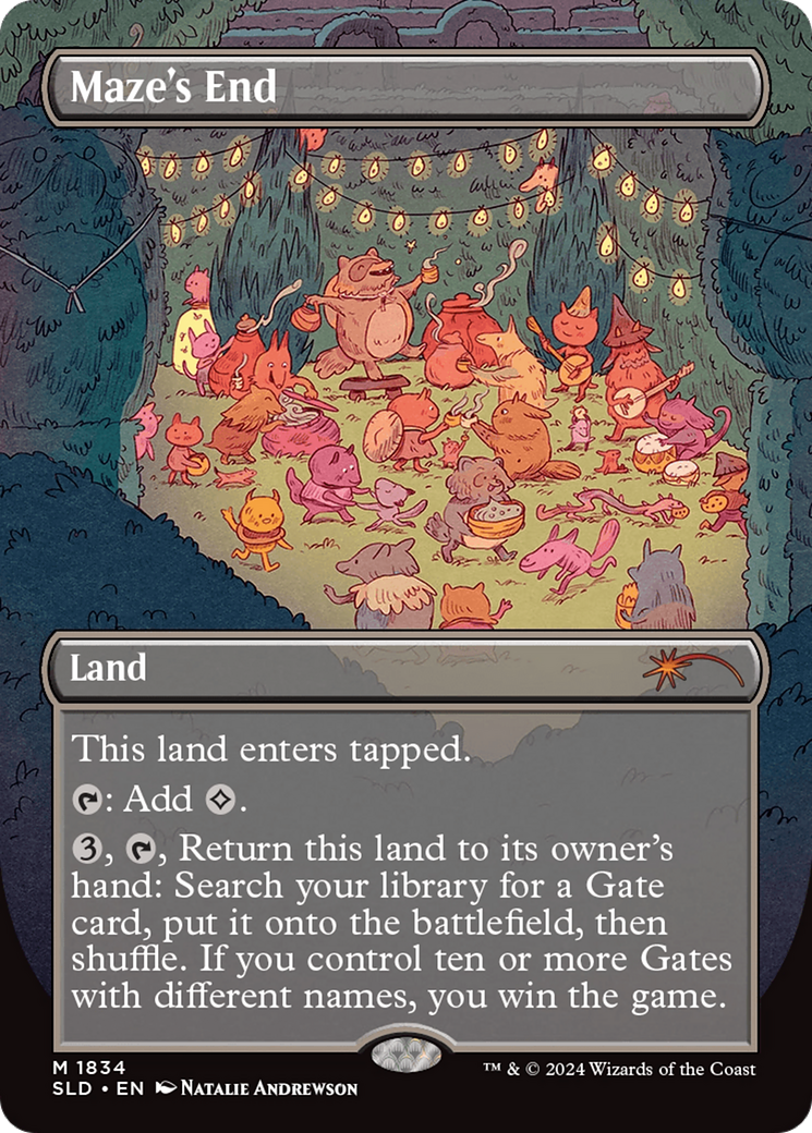 Maze's End (Rainbow Foil) [Secret Lair Drop Series] | Odin's Place