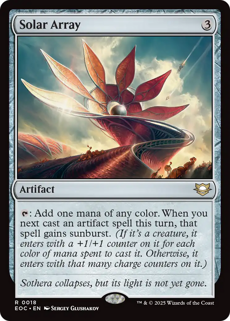 Solar Array [Edge of Eternities Commander] | Odin's Place