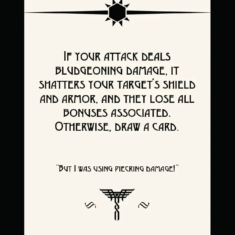 Gemhammer and Sons Deck of Sunders | Odin's Place