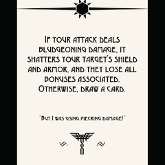 Gemhammer and Sons Deck of Sunders | Odin's Place