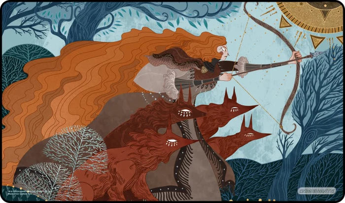 Gamermats Playmat: Fox in the Hunt | Odin's Place