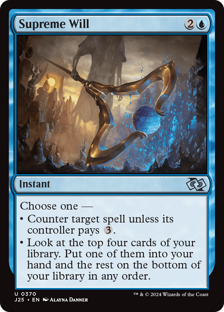 Supreme Will [Foundations Jumpstart] | Odin's Place