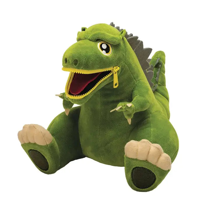 9 inch Godzilla Zippermouth Plush | Odin's Place