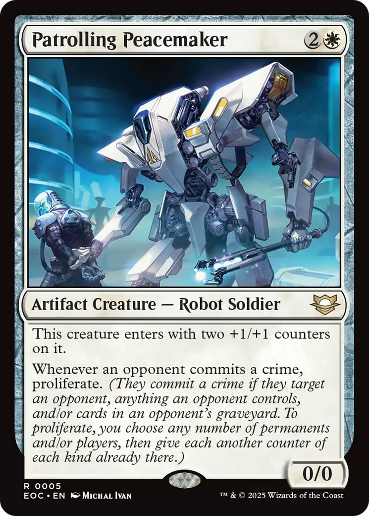 Patrolling Peacemaker [Edge of Eternities Commander] | Odin's Place