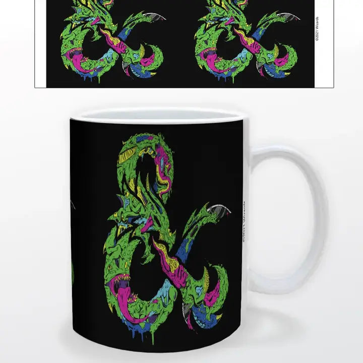 Pyramid America: Dungeons and Dragons - Monster Amp 11 oz. Ceramic Mug | Odin's Place