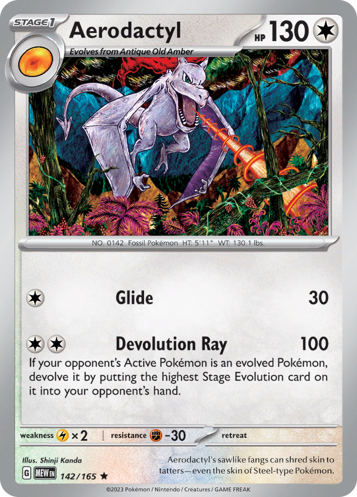 Aerodactyl (142/165) [Scarlet & Violet 151] | Odin's Place