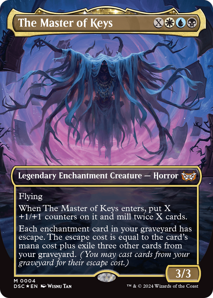 The Master of Keys (Borderless) [Duskmourn: House of Horror Commander] | Odin's Place