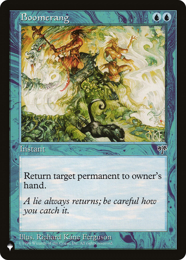 Boomerang [The List] | Odin's Place