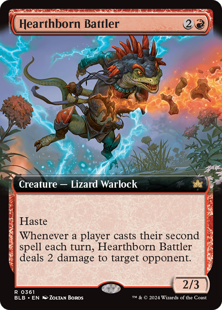 Hearthborn Battler (Extended Art) [Bloomburrow] | Odin's Place