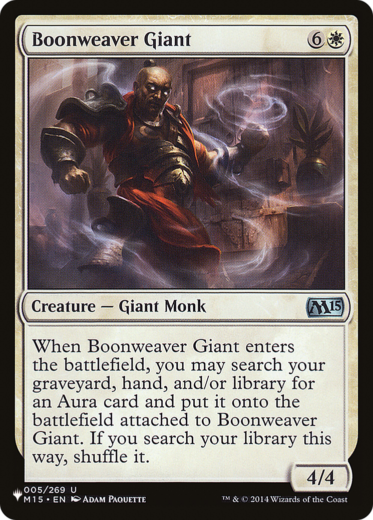 Boonweaver Giant [The List] | Odin's Place