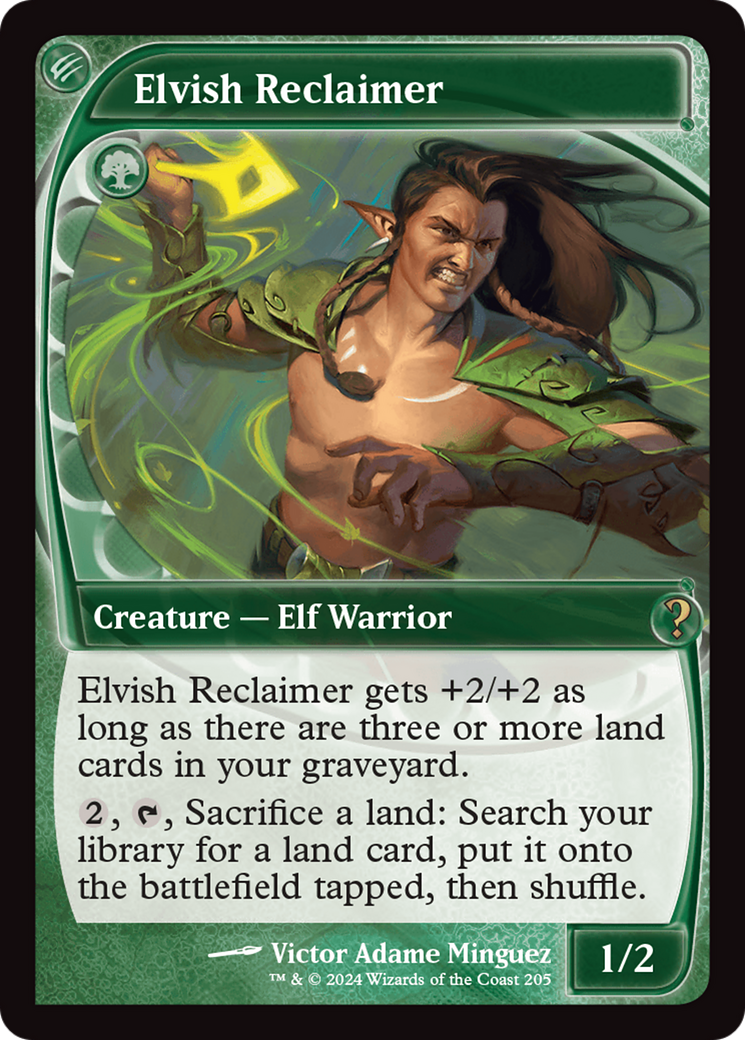Elvish Reclaimer (Future Sight) [Mystery Booster 2] | Odin's Place