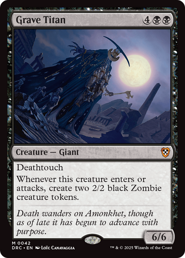 Grave Titan [Aetherdrift Commander] | Odin's Place