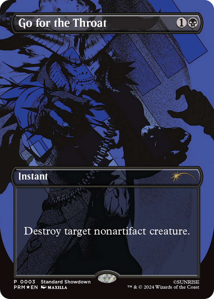 Go for the Throat [Standard Showdown Promos] | Odin's Place