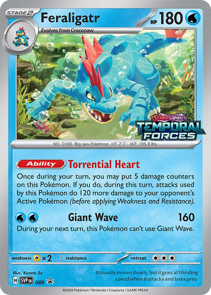 Feraligatr (089) [Scarlet & Violet: Black Star Promos] | Odin's Place