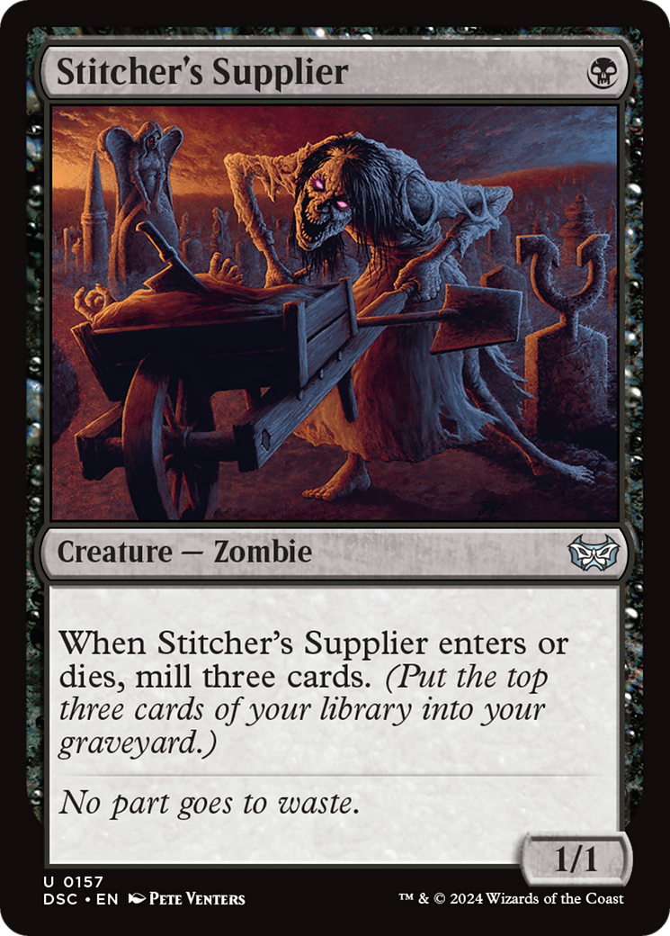 Stitcher's Supplier [Duskmourn: House of Horror Commander] | Odin's Place