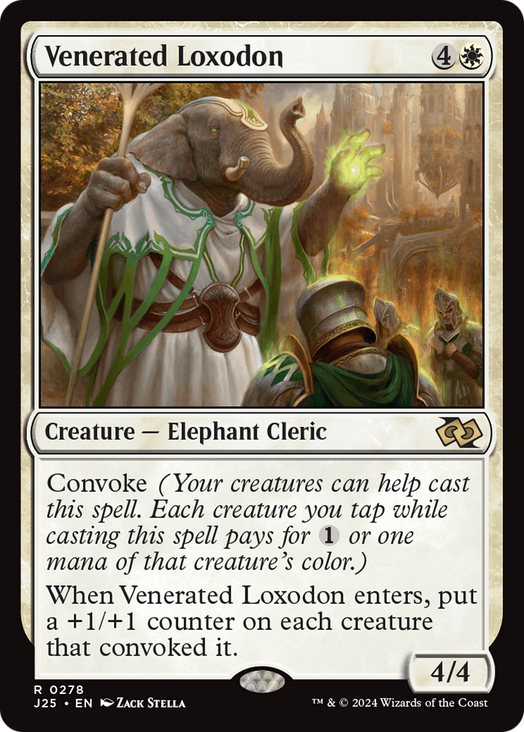 Venerated Loxodon [Foundations Jumpstart] | Odin's Place