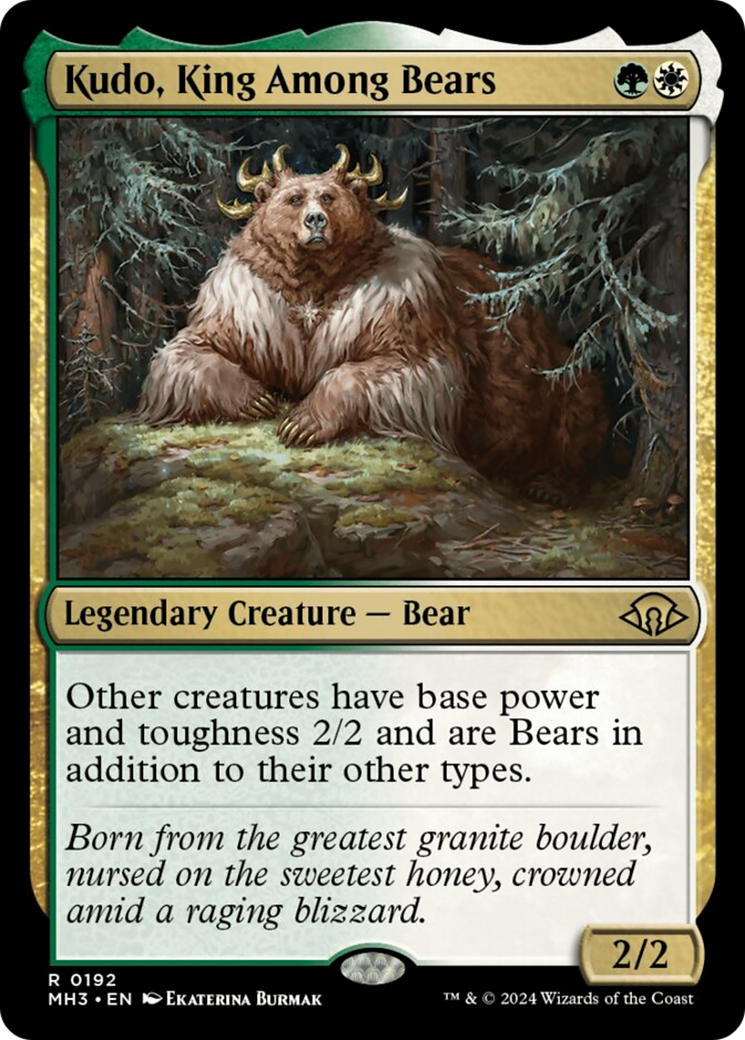 Kudo, King Among Bears [Modern Horizons 3] | Odin's Place