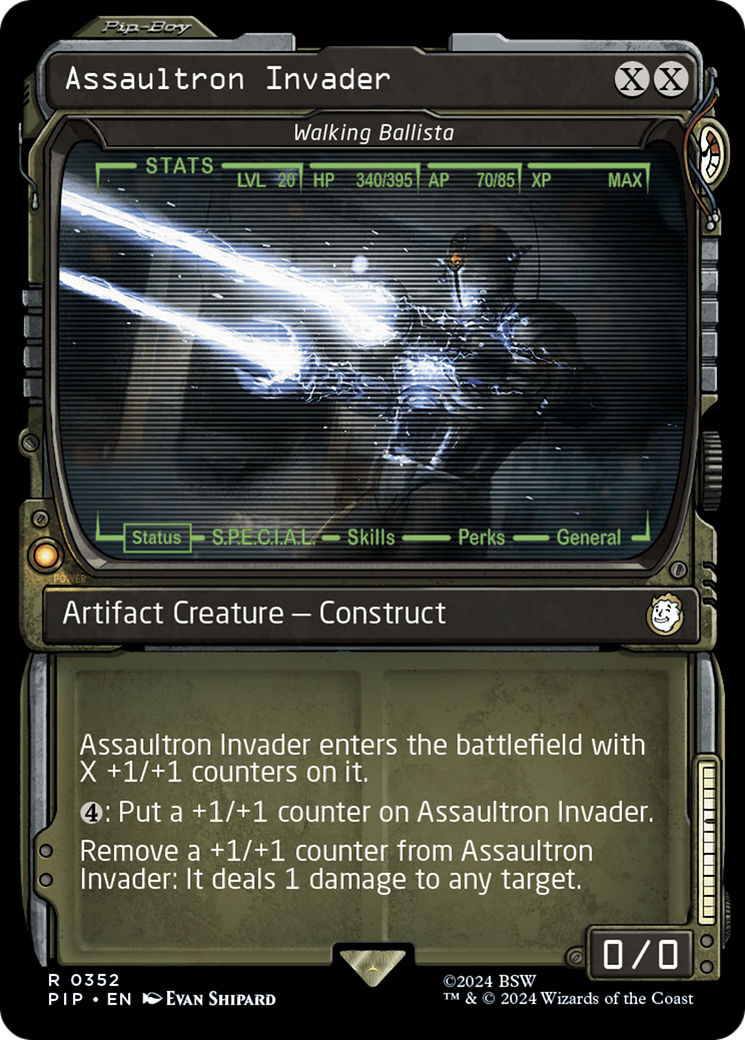 Assaultron Invader - Walking Ballista (Showcase) [Fallout] | Odin's Place