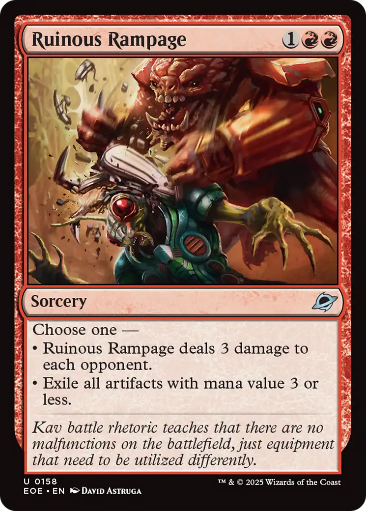 Ruinous Rampage [Edge of Eternities] | Odin's Place