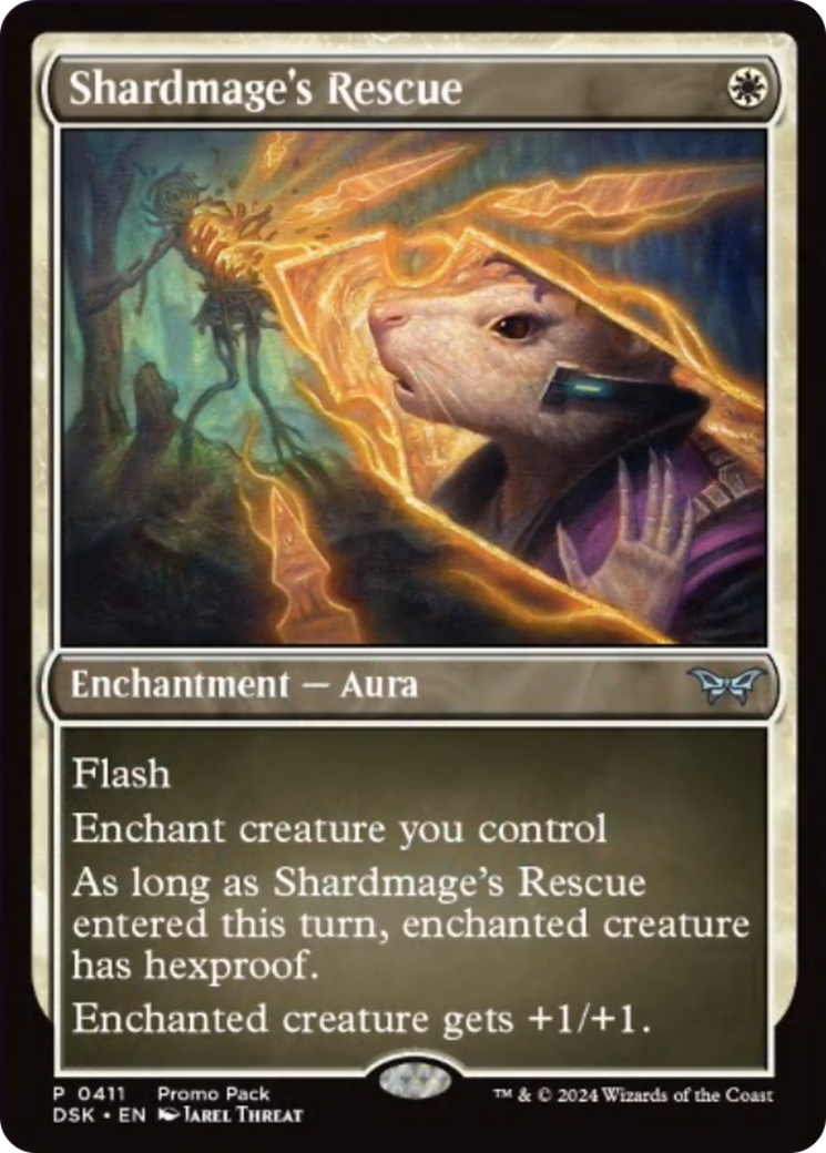 Shardmage's Rescue (Promo Pack) [Duskmourn: House of Horror Promos] | Odin's Place