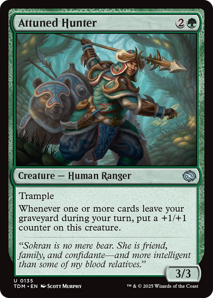 Attuned Hunter [Tarkir: Dragonstorm] | Odin's Place