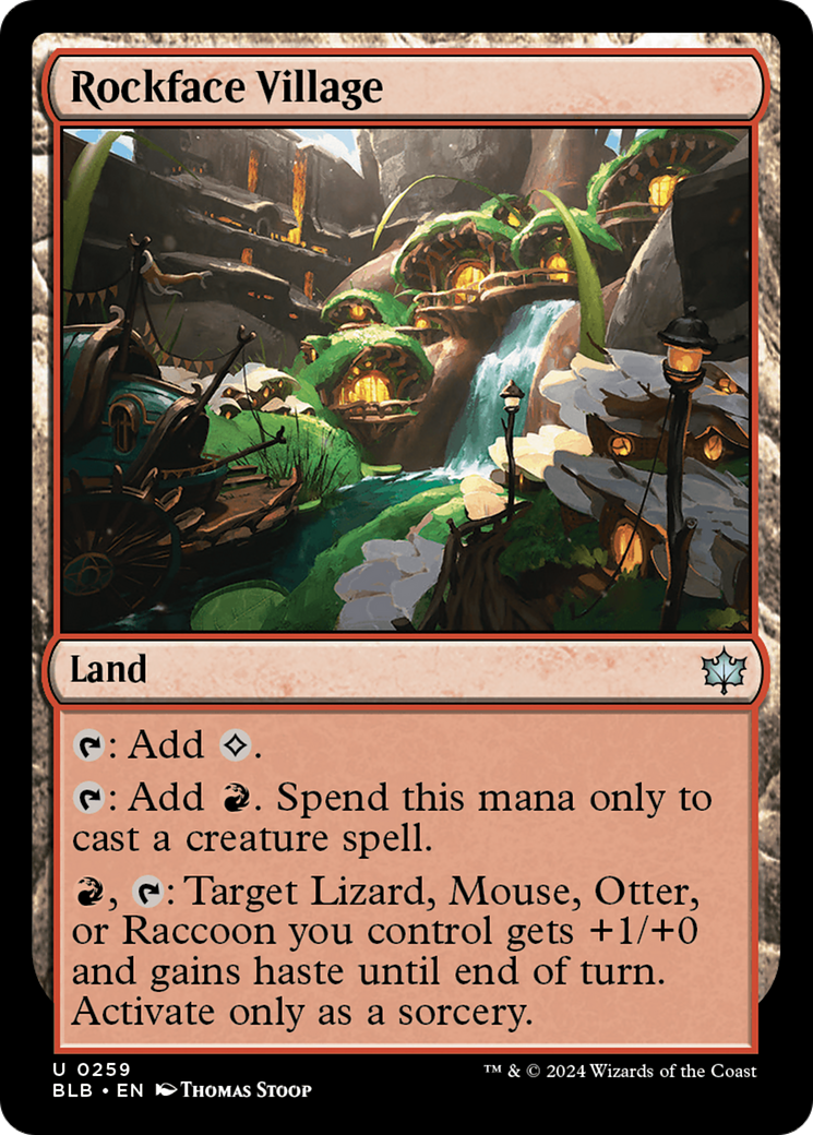 Rockface Village [Bloomburrow] | Odin's Place