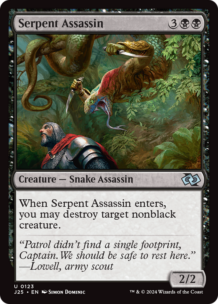 Serpent Assassin [Foundations Jumpstart] | Odin's Place