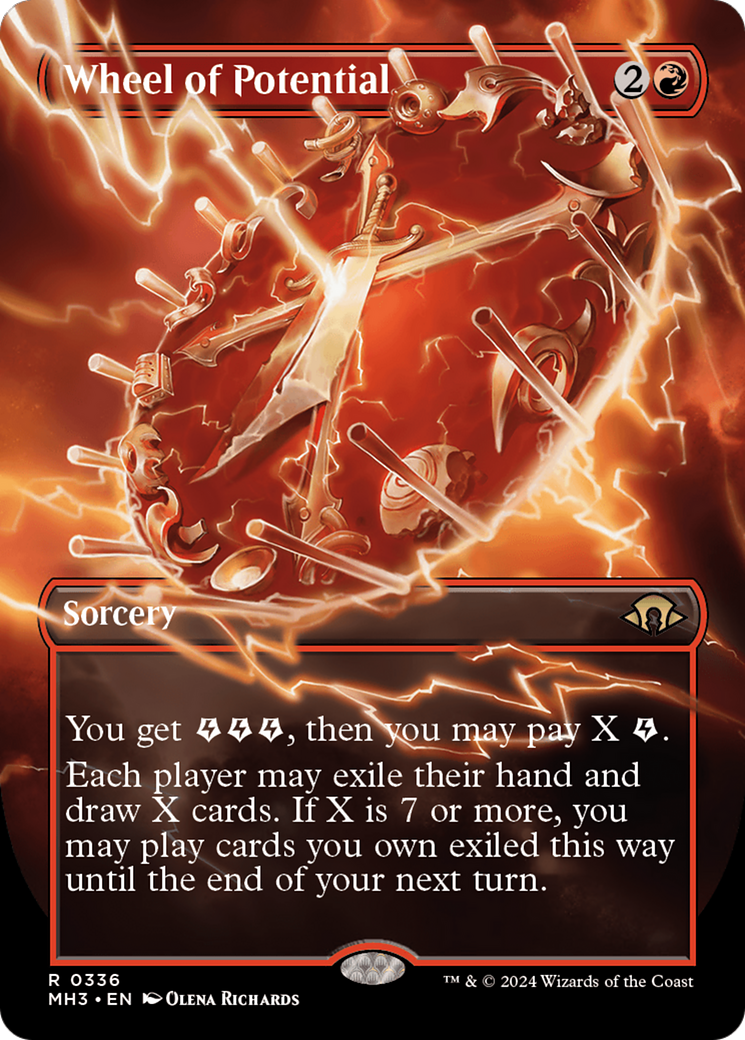 Wheel of Potential (Borderless) [Modern Horizons 3] | Odin's Place