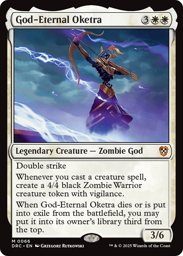 God-Eternal Oketra [Aetherdrift Commander] | Odin's Place