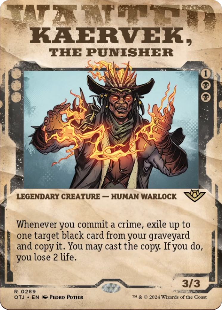 Kaervek, the Punisher (Showcase) [Outlaws of Thunder Junction] | Odin's Place