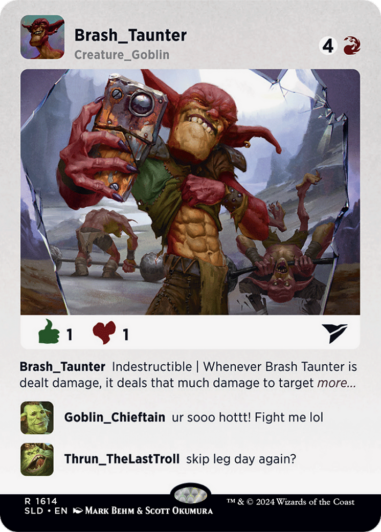 Brash Taunter [Secret Lair Drop Series] | Odin's Place