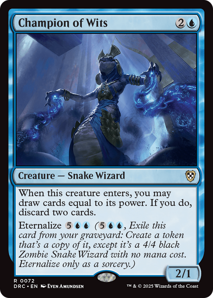 Champion of Wits [Aetherdrift Commander] | Odin's Place