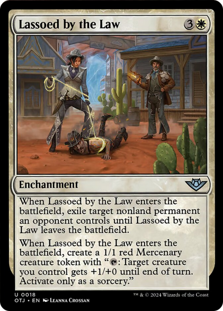 Lassoed by the Law [Outlaws of Thunder Junction] | Odin's Place