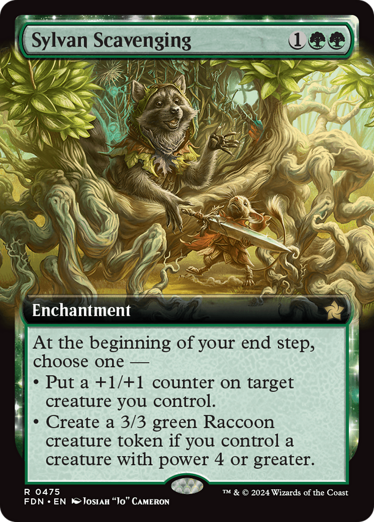 Sylvan Scavenging (Extended Art) [Foundations] | Odin's Place